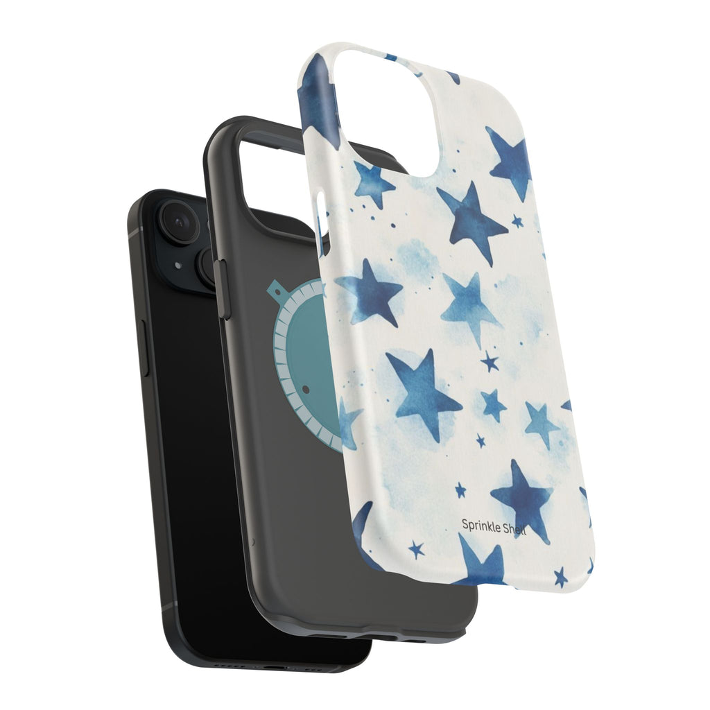 MagSafe Blue Stars iPhone Case