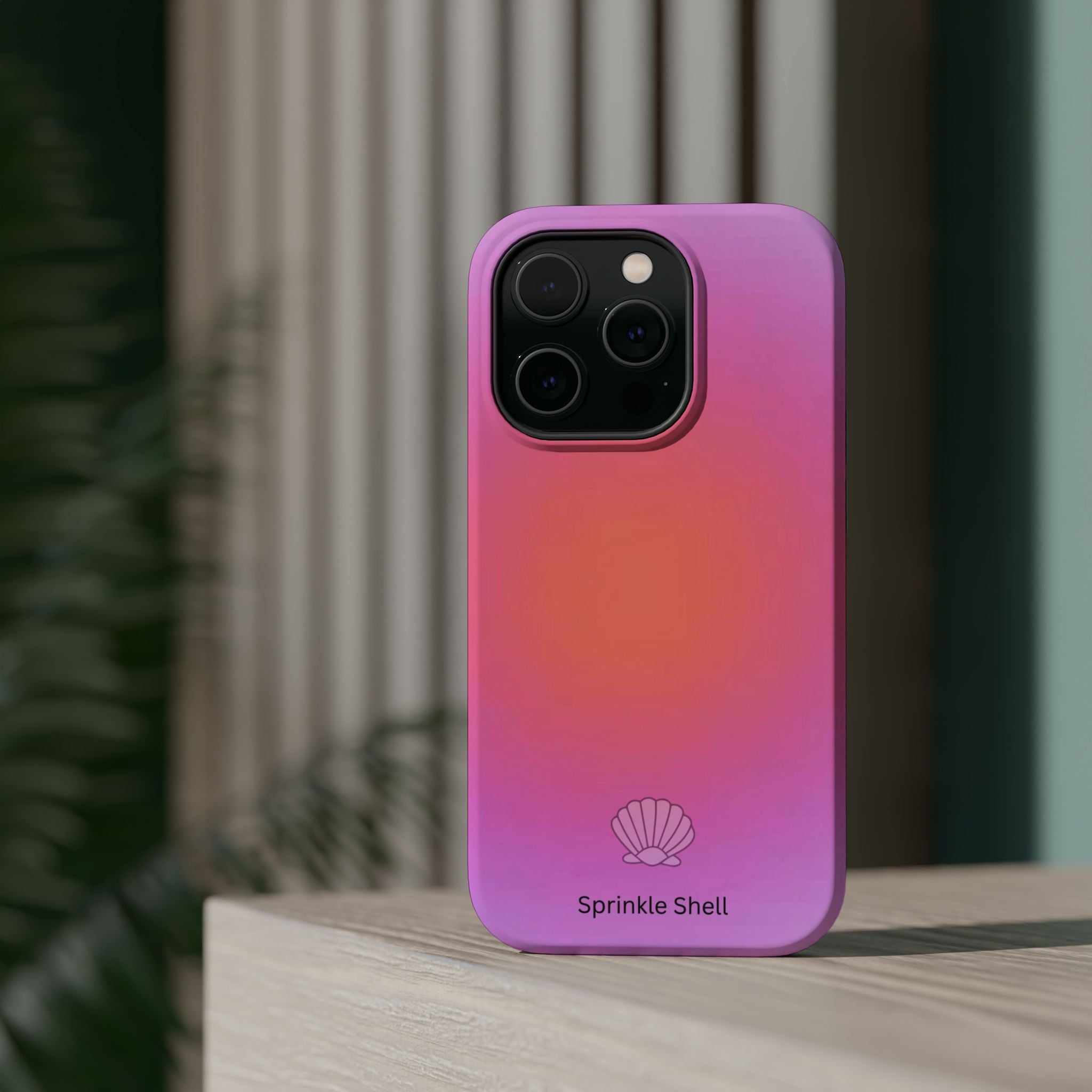 MagSafe sunset aura case