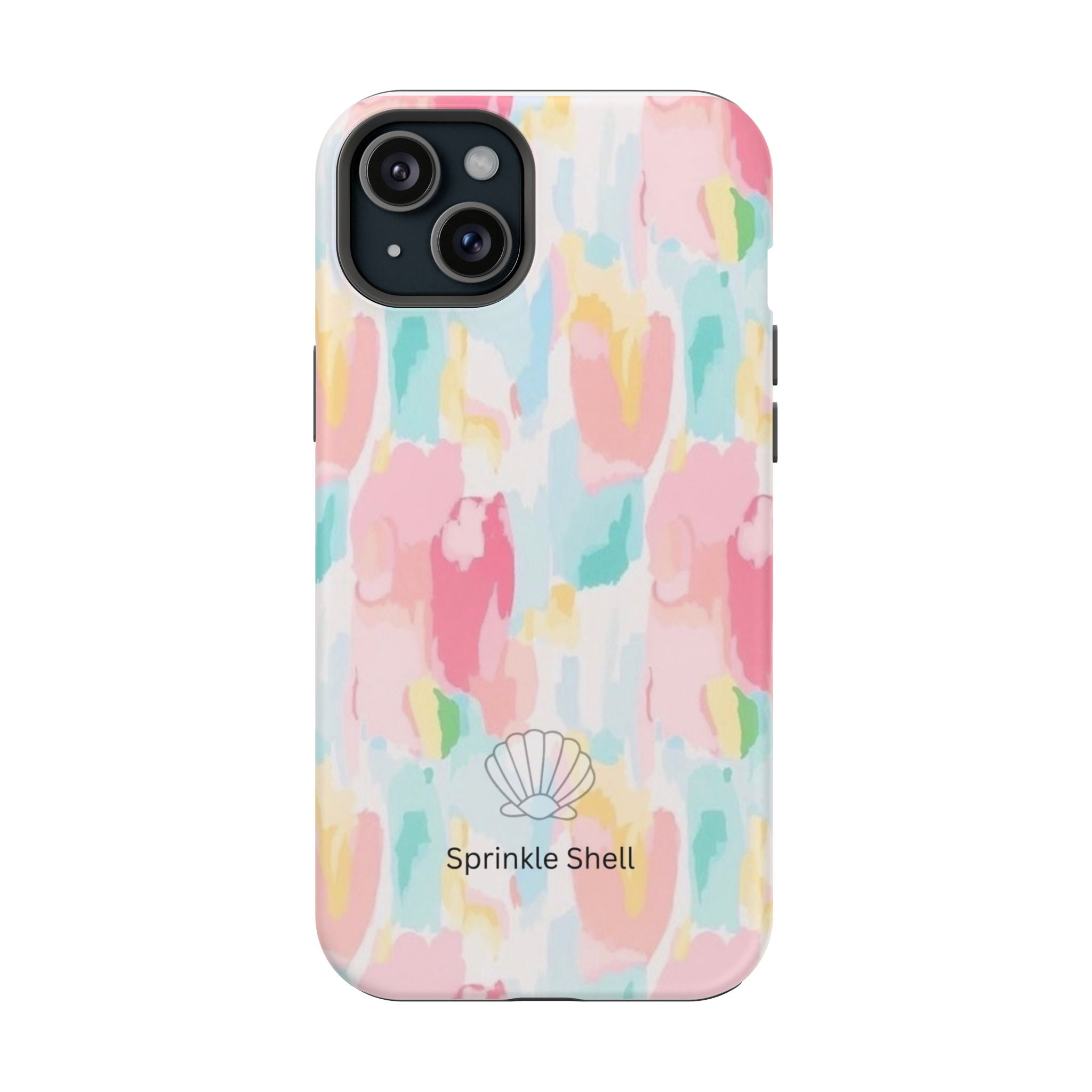 MagSafe cute colorful paint case