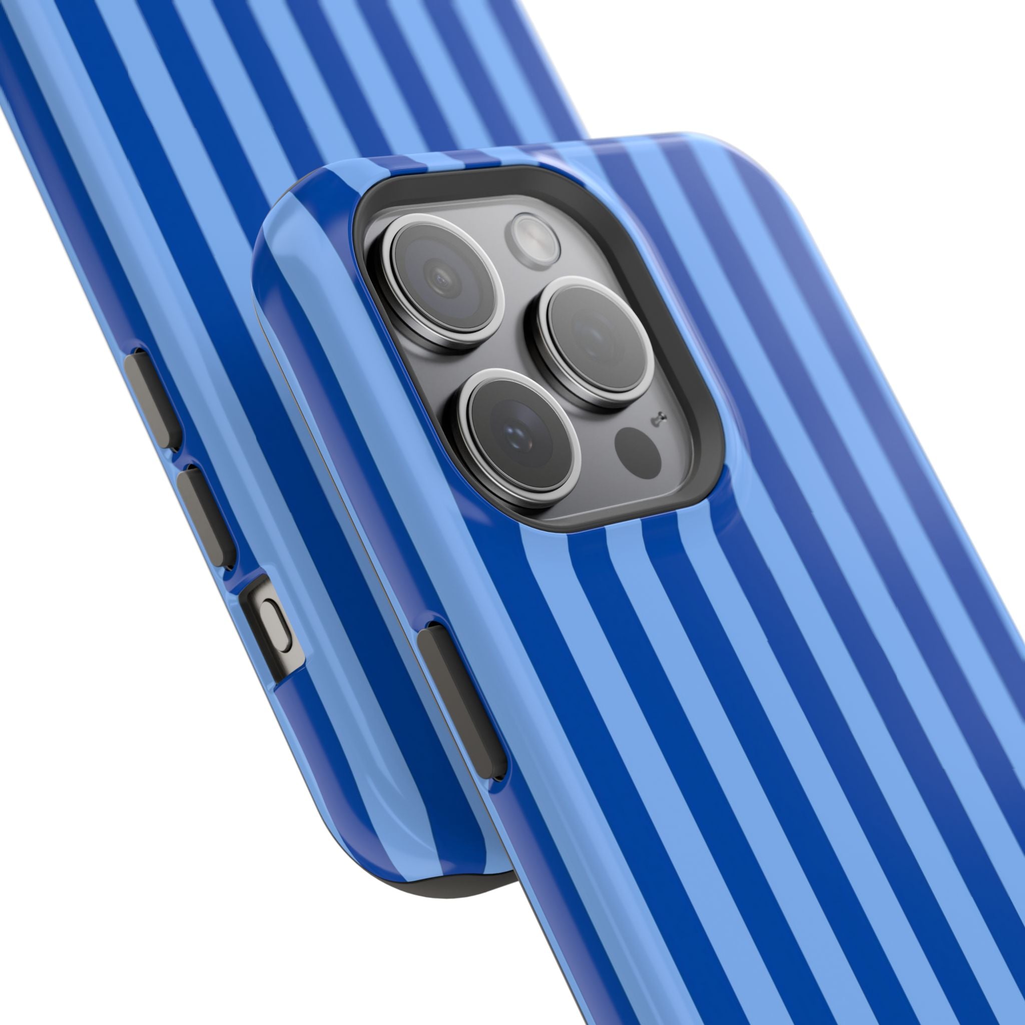 MagSafe blue striped case