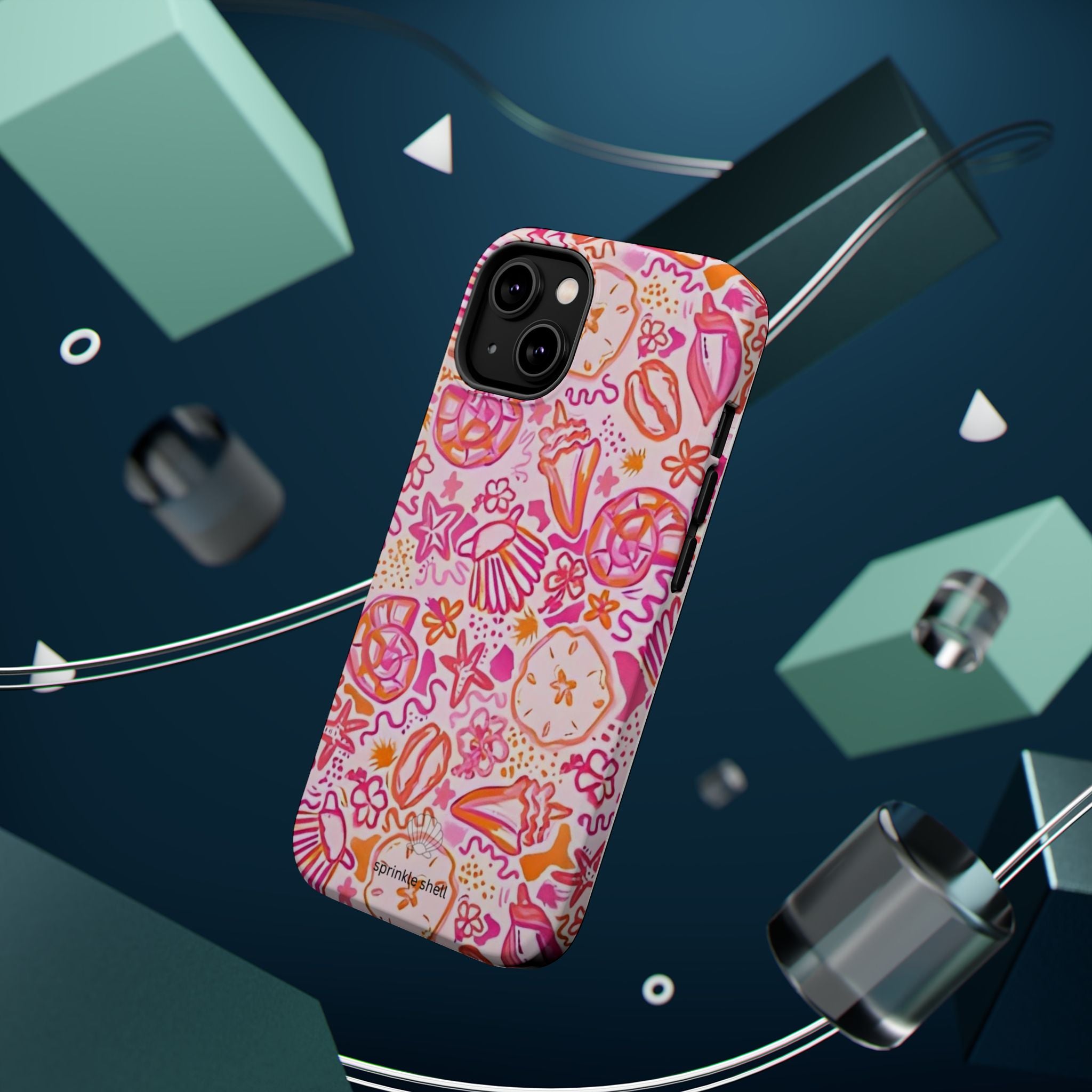 MagSafe Pink Clutter Iphone Case