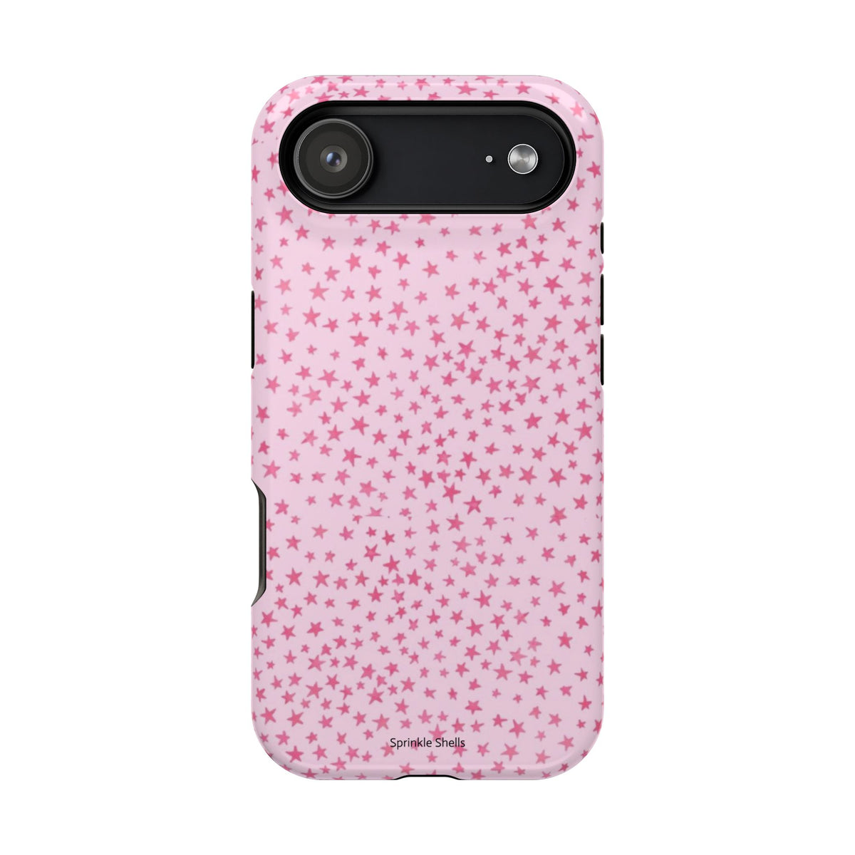 MagSafe mini pink stars case