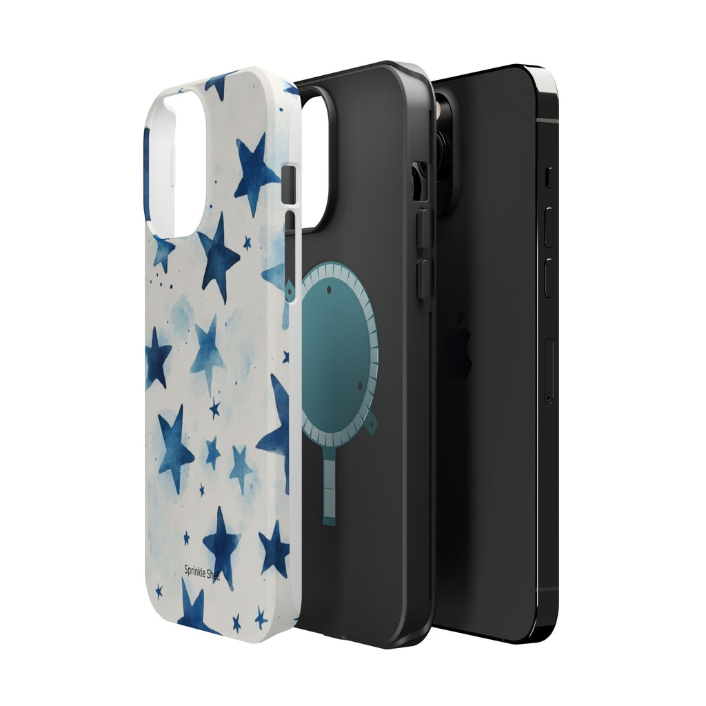 MagSafe Blue Stars iPhone Case