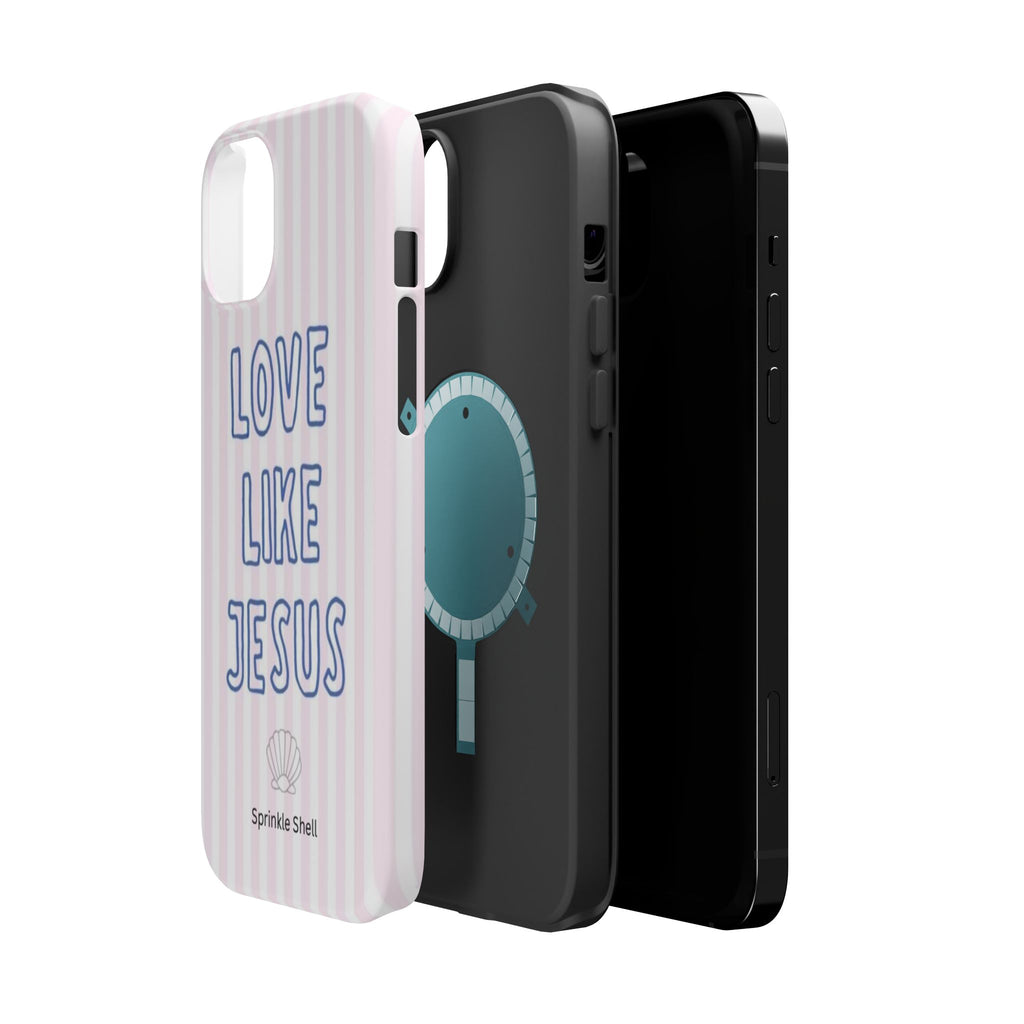 MagSafe Love Like Jesus iphone case