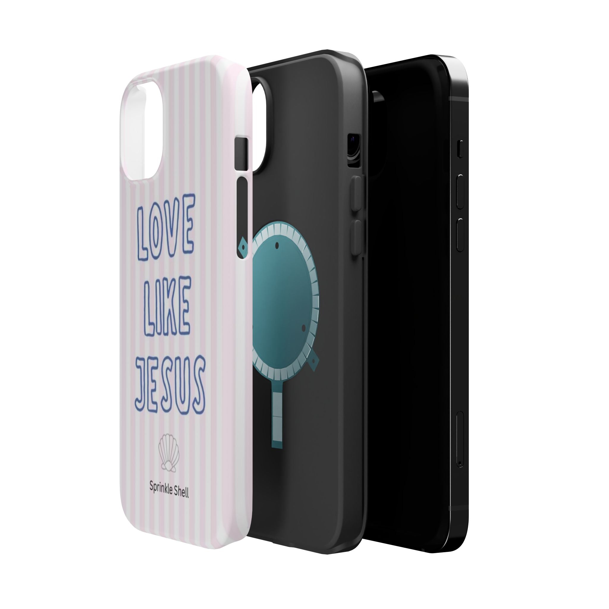MagSafe Love Like Jesus iphone case