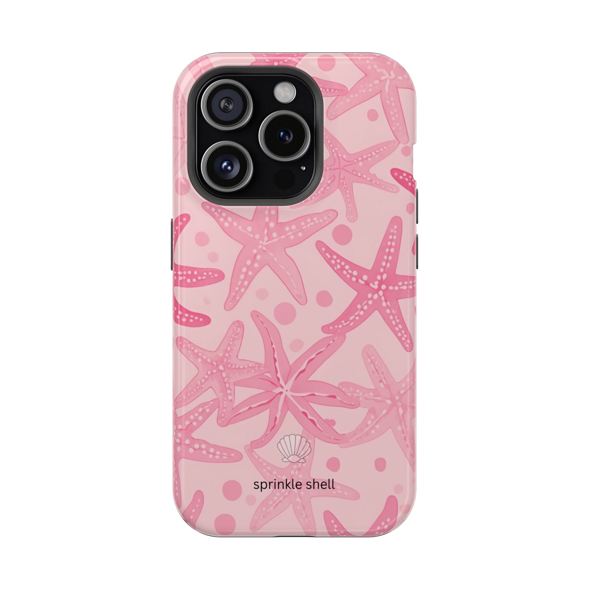 MagSafe Pink Starfish Iphone Case
