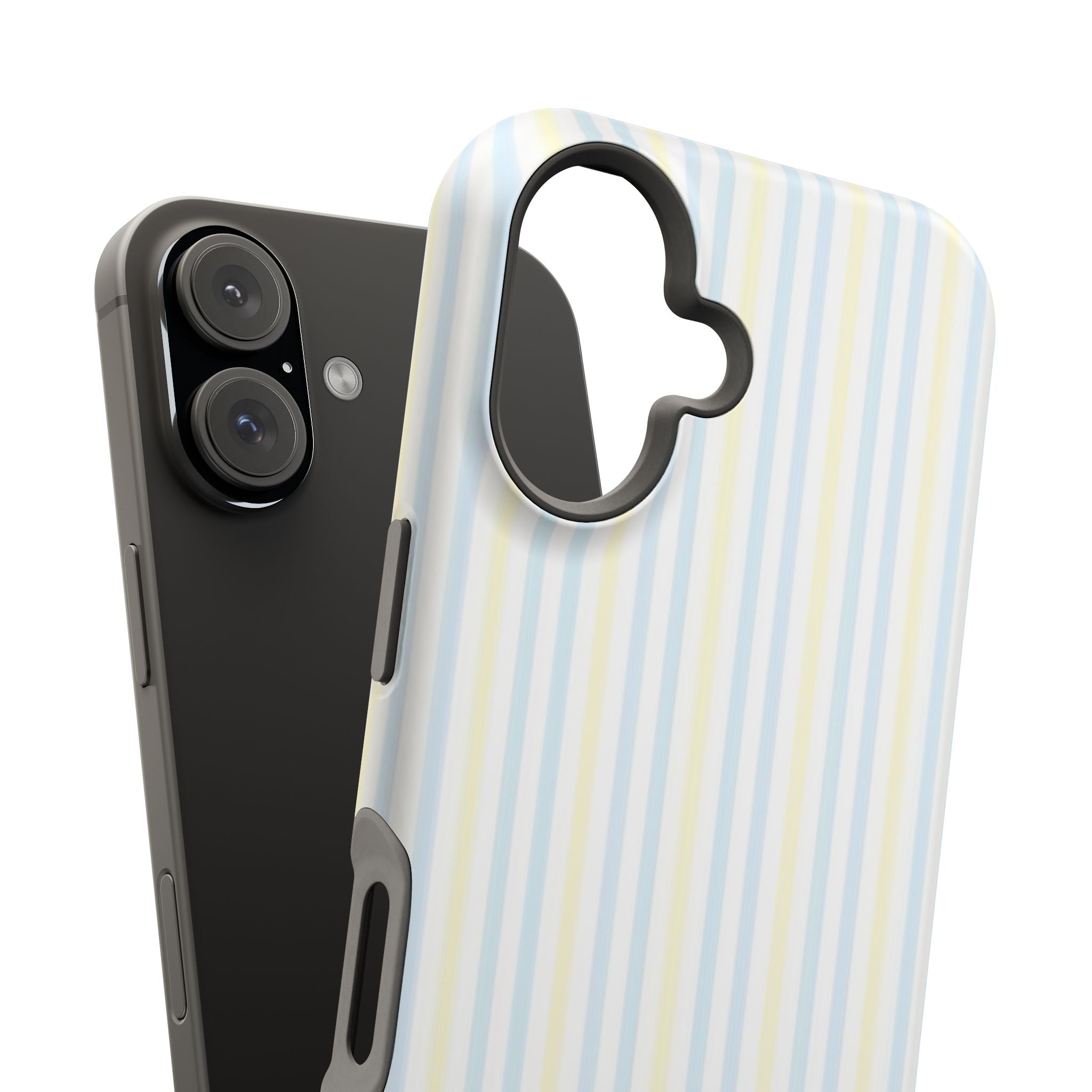 MagSafe Light Yellow And Blue Iphone Case