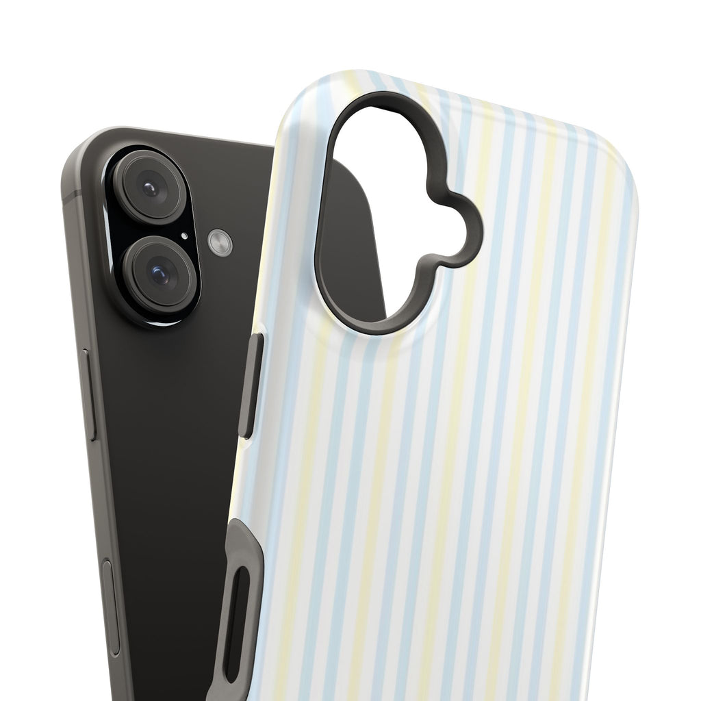 MagSafe Light Yellow And Blue Iphone Case