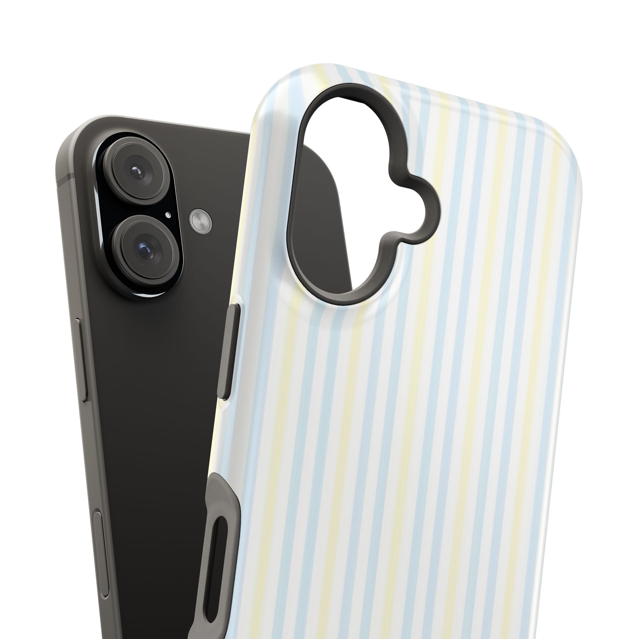 MagSafe Light Yellow And Blue Iphone Case