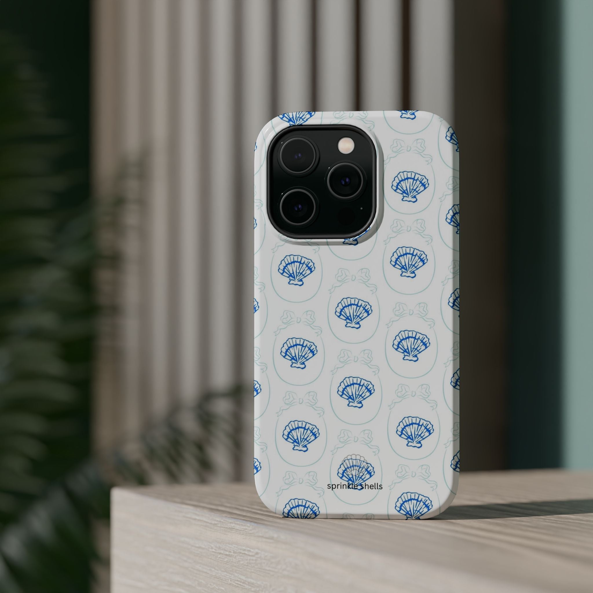 MagSafe Blue Shell iphone Case