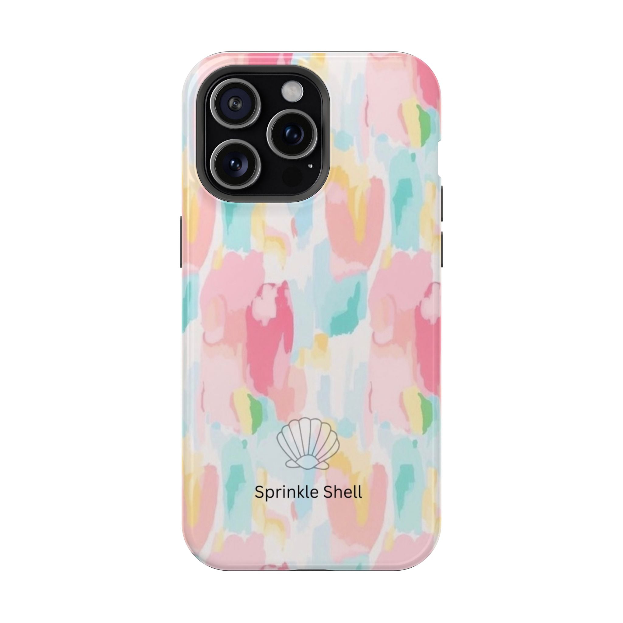 MagSafe cute colorful paint case