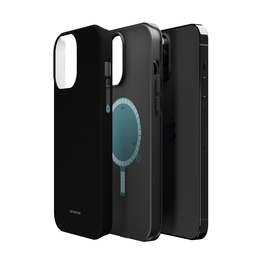 MagSafe Plain Black Iphone Case
