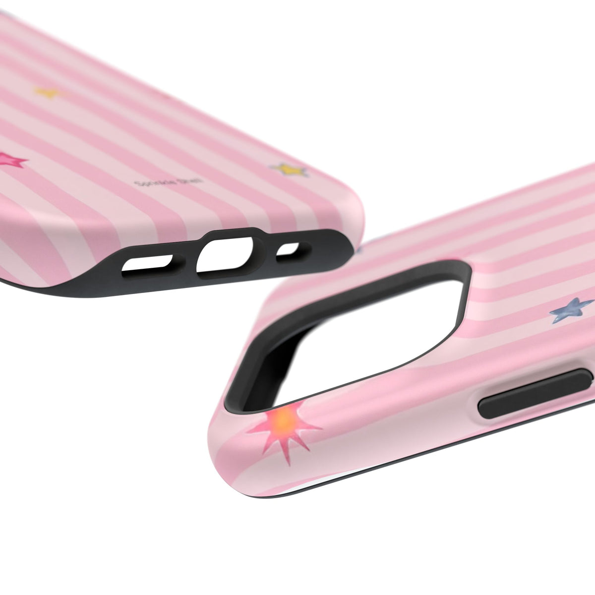 MagSafe pink lines & stars case