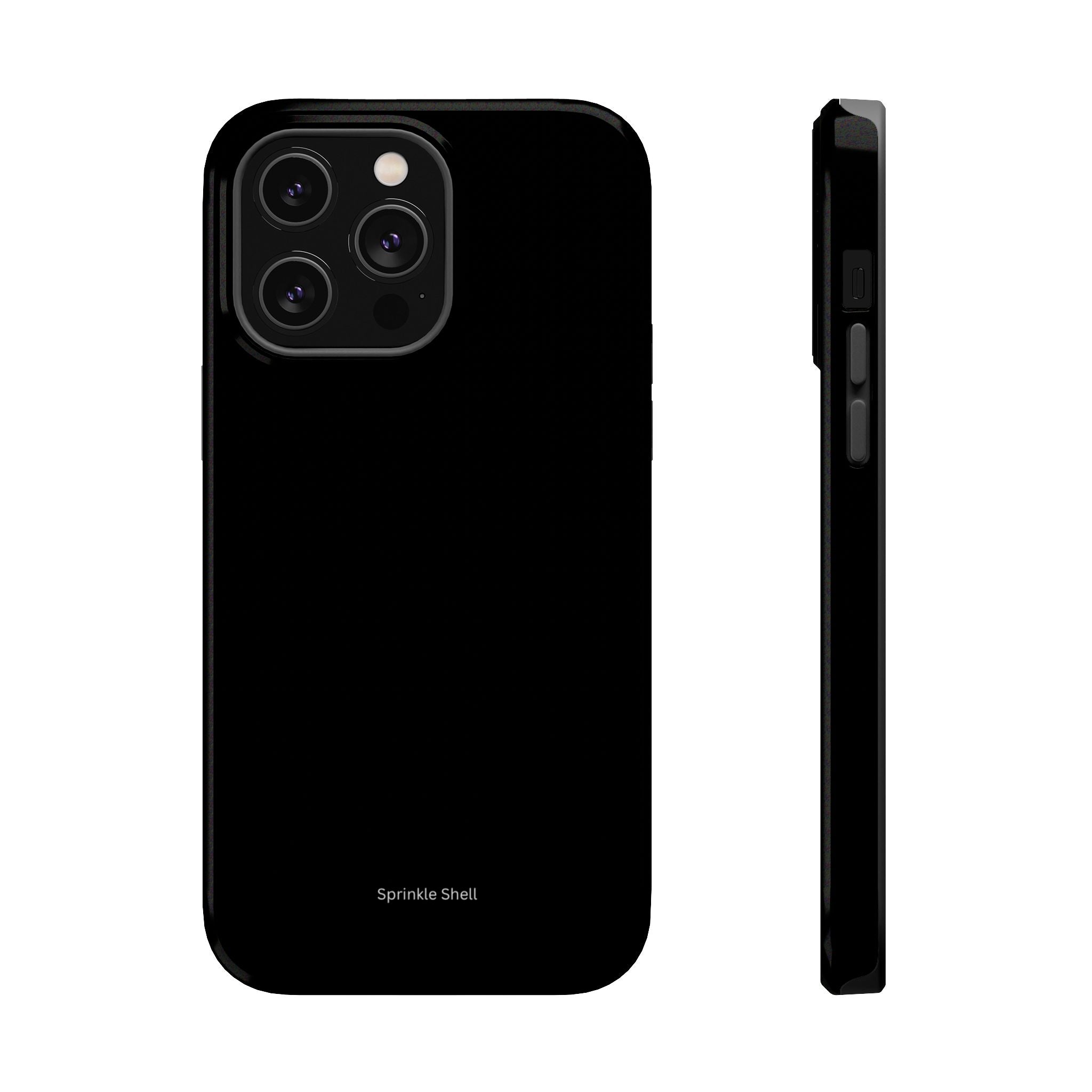 MagSafe Plain Black Iphone Case