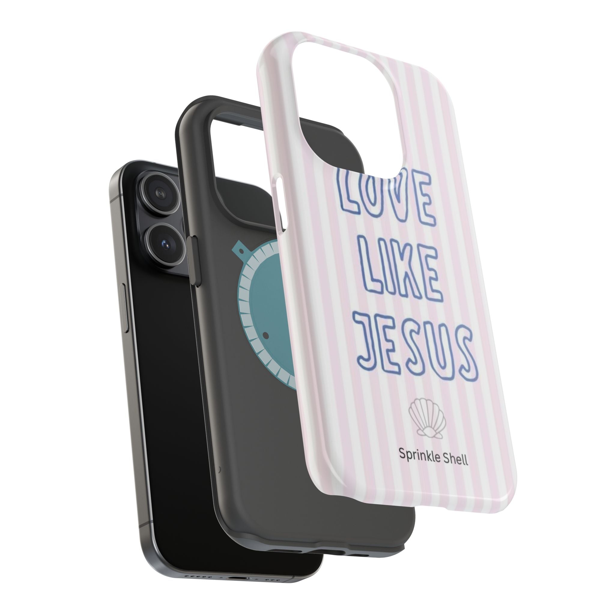 MagSafe Love Like Jesus iphone case