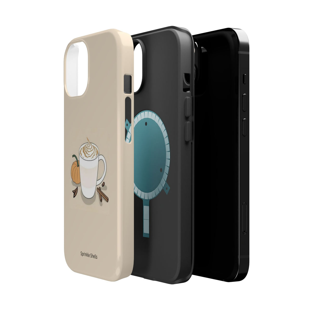 MagSafe Pumpkin Coffee iPhone case