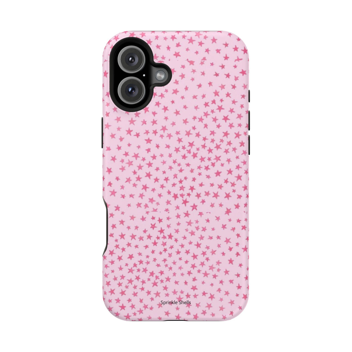 MagSafe mini pink stars case