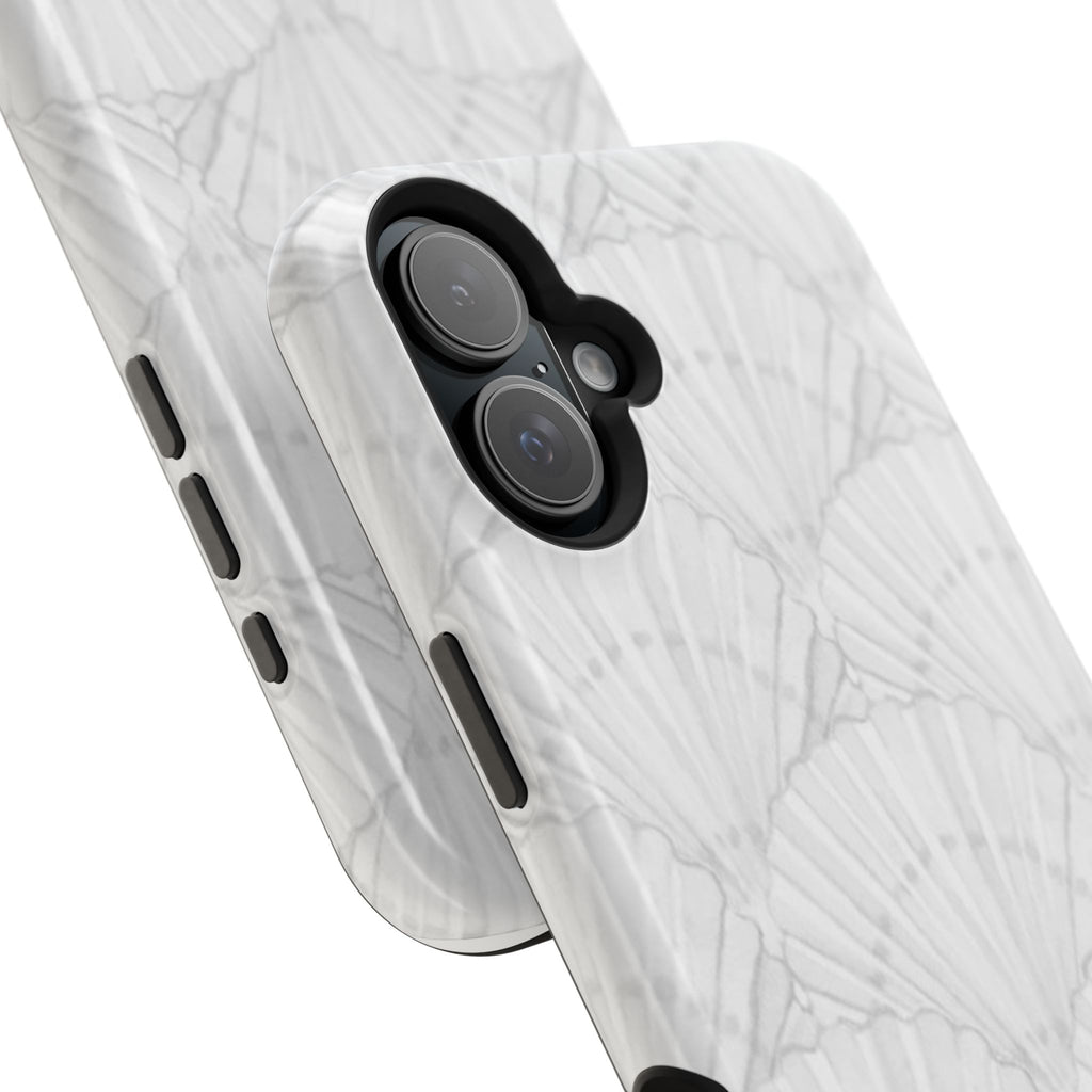 Shell-Pattern Magnetic Impact Phone Case — Protective Modular iPhone Cover