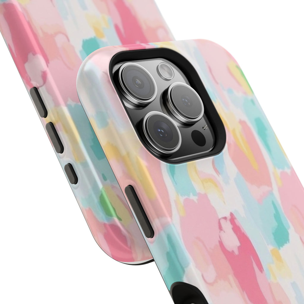 MagSafe cute colorful paint case