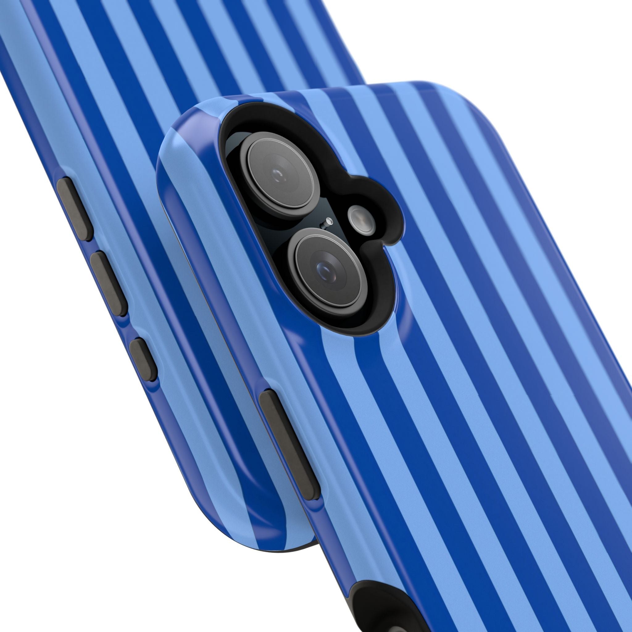 MagSafe blue striped case