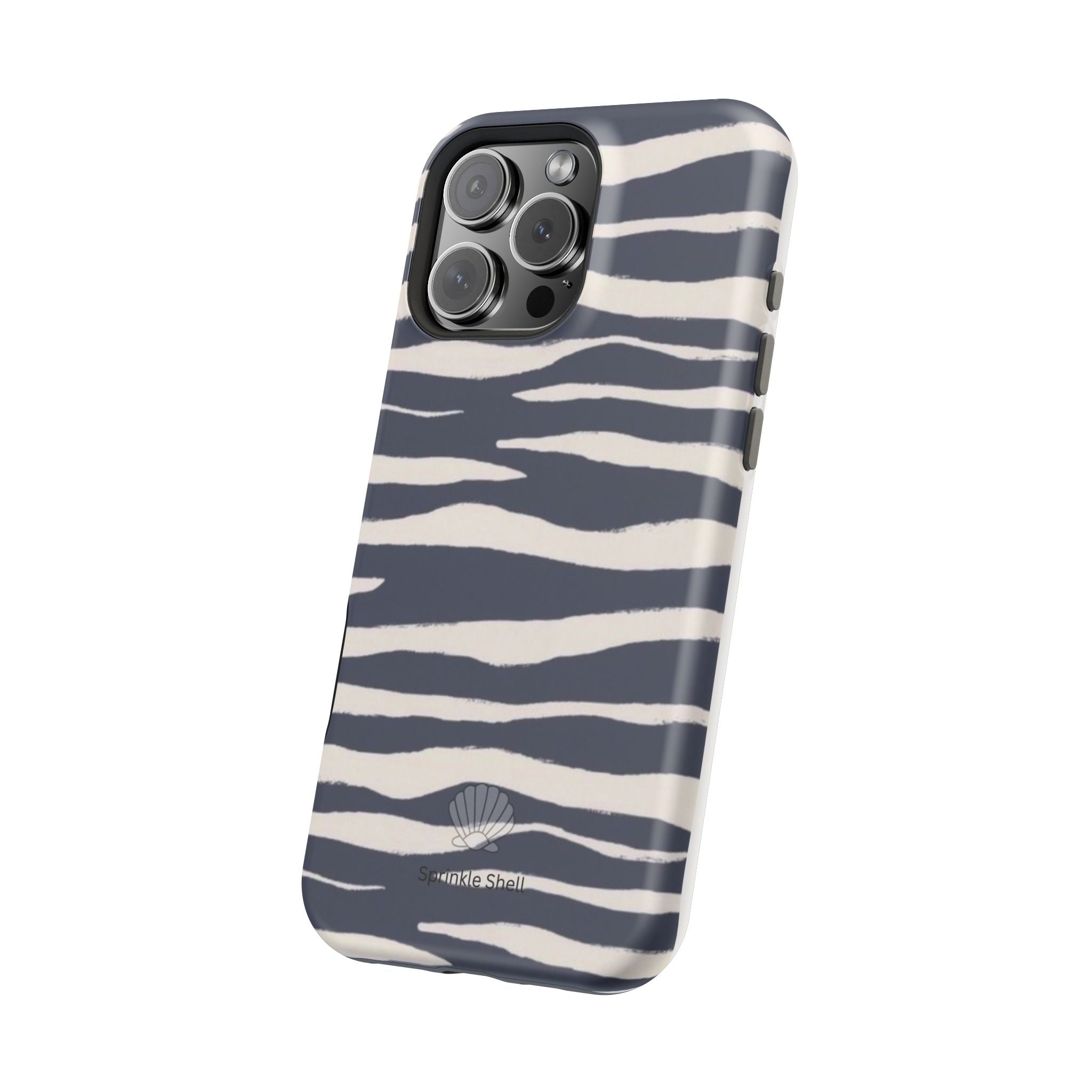 MagSafe Blue zebra print case