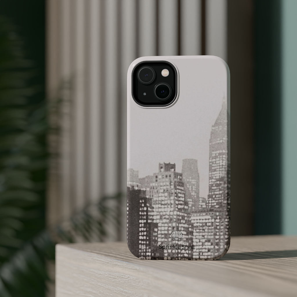 MagSafe city buildings case