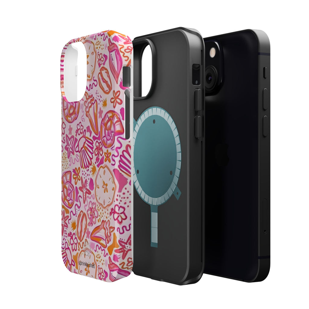 MagSafe Pink Clutter Iphone Case