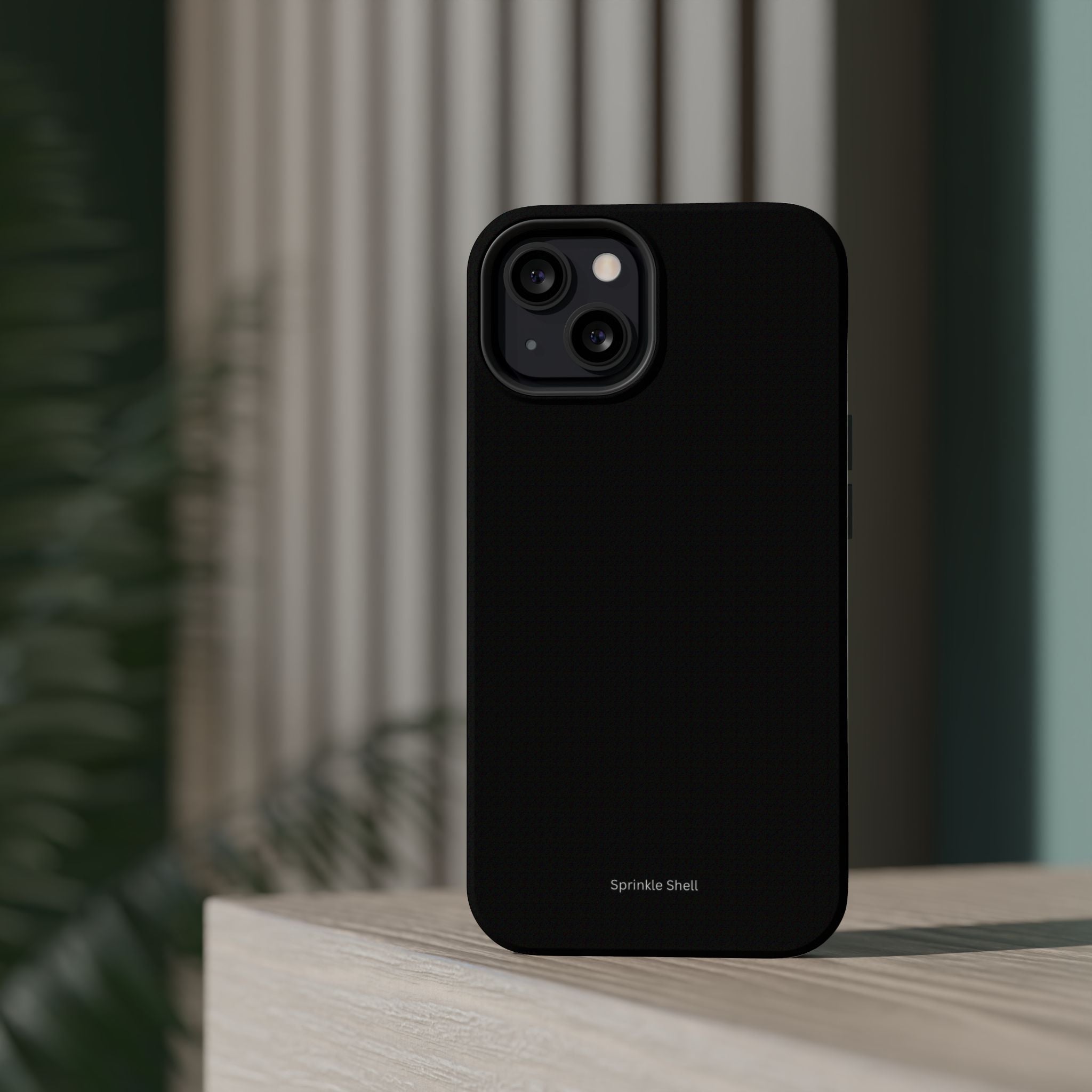 MagSafe Plain Black Iphone Case