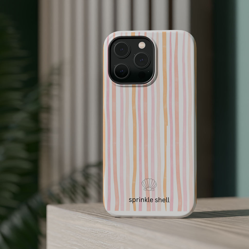 MagSafe Summer Stripes Iphone Case