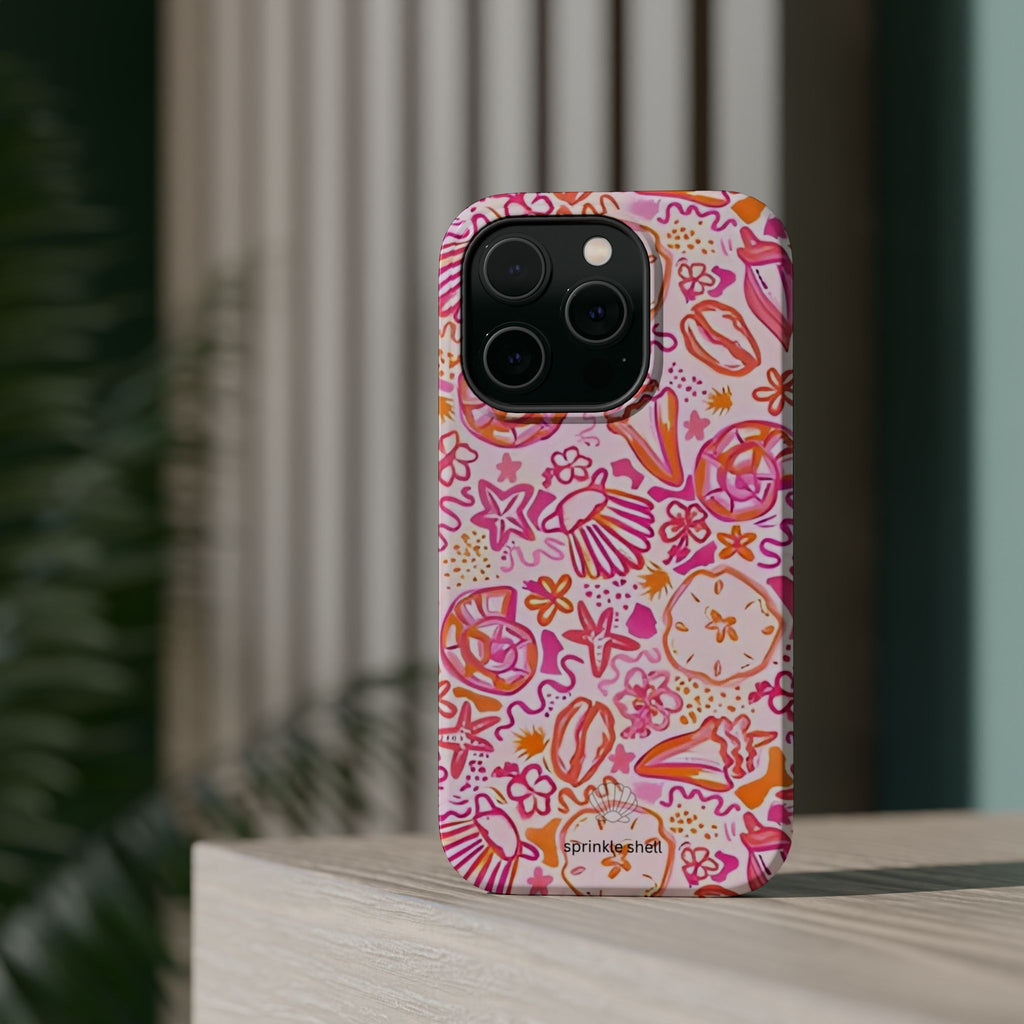 MagSafe Pink Clutter Iphone Case