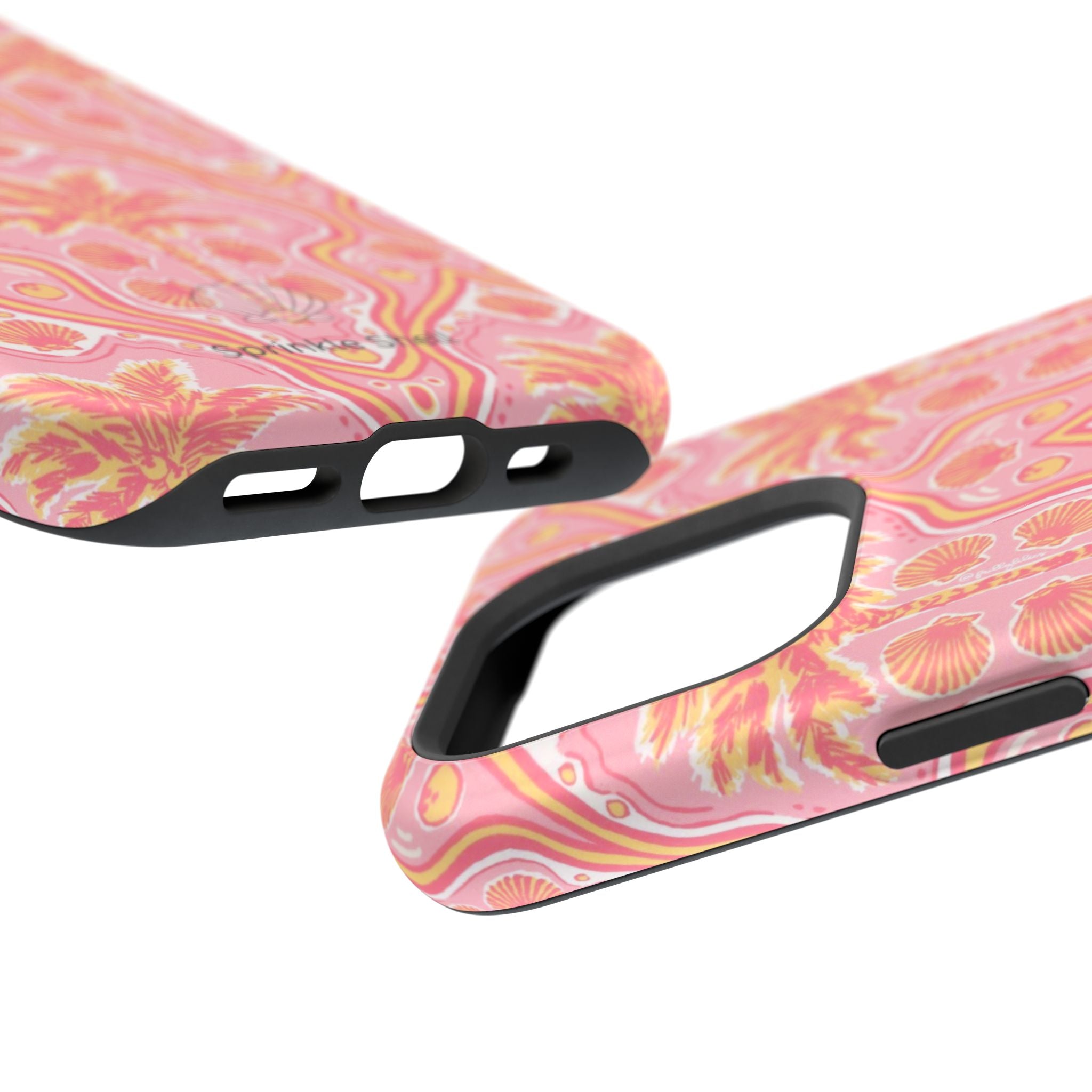 MagSafe pink pink summer palm tree case