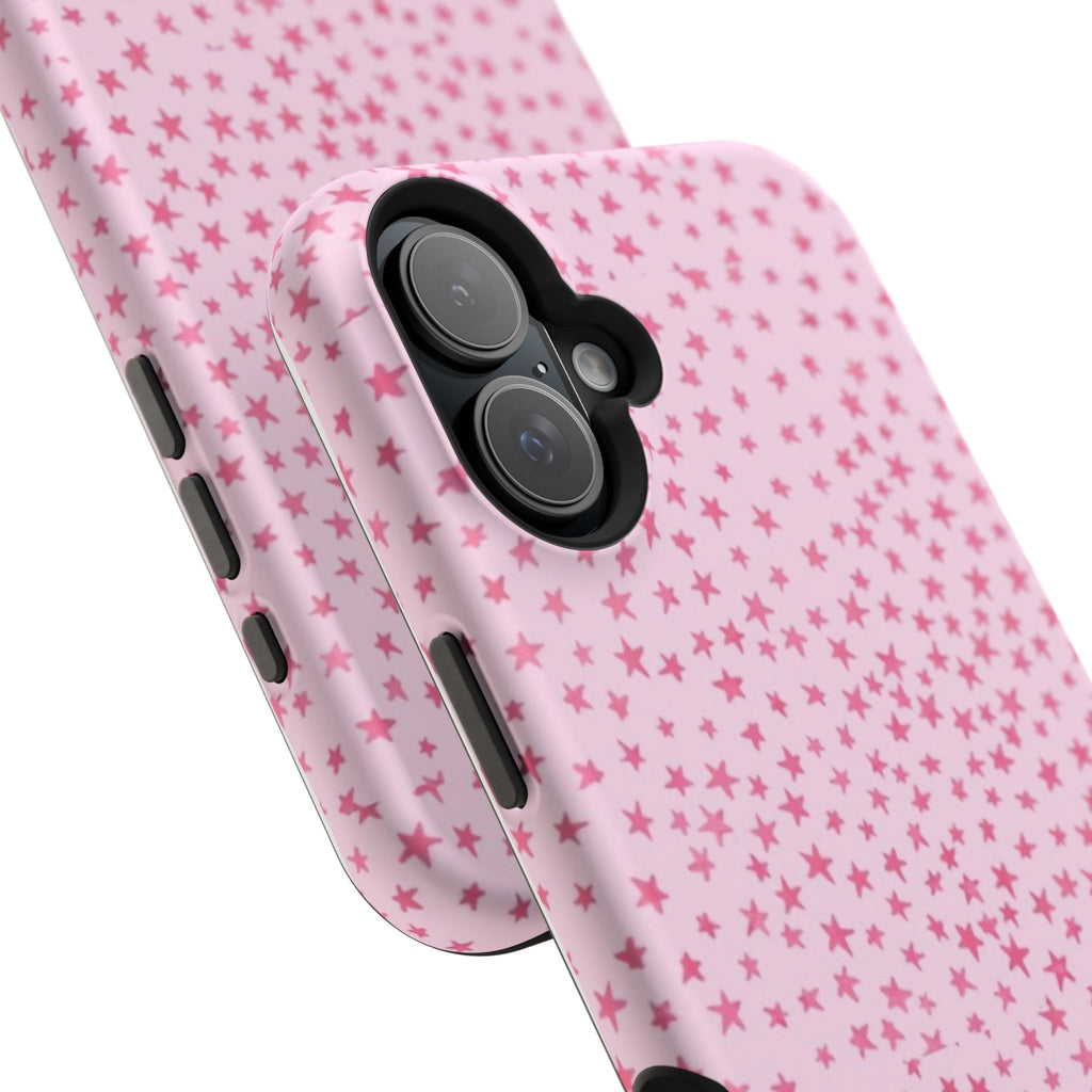 MagSafe mini pink stars case