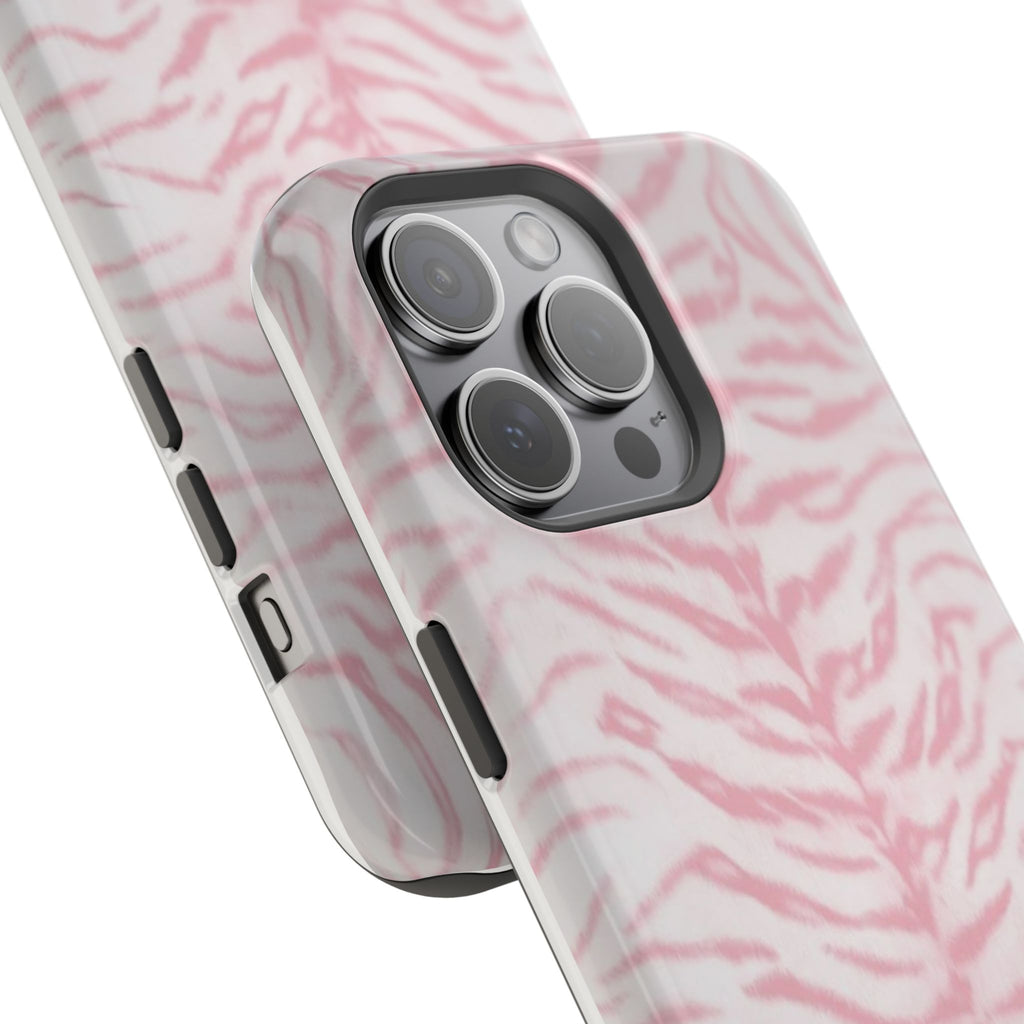 MagSafe Pink Zebra Print Iphone Case