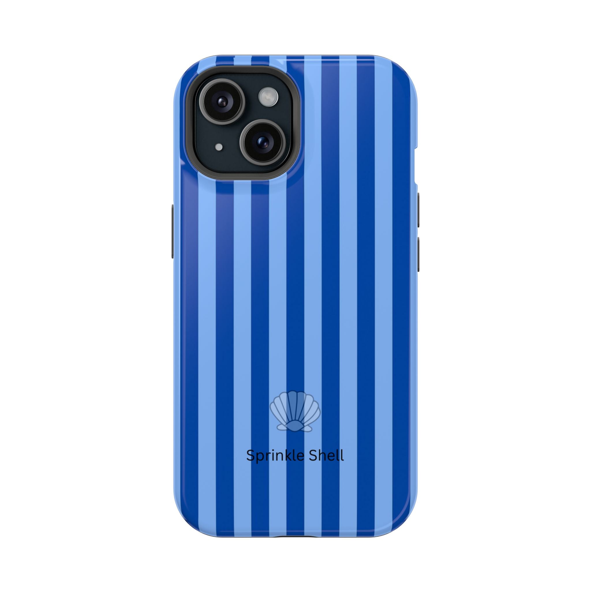 MagSafe blue striped case