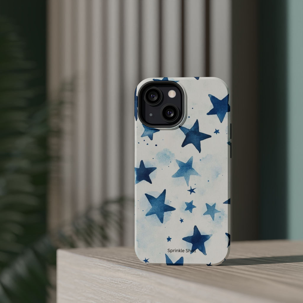 MagSafe Blue Stars iPhone Case