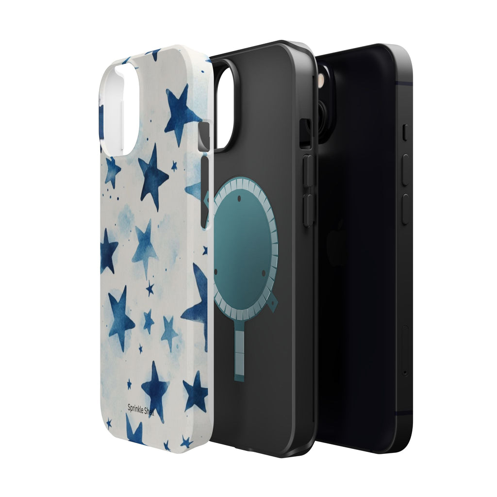 MagSafe Blue Stars iPhone Case