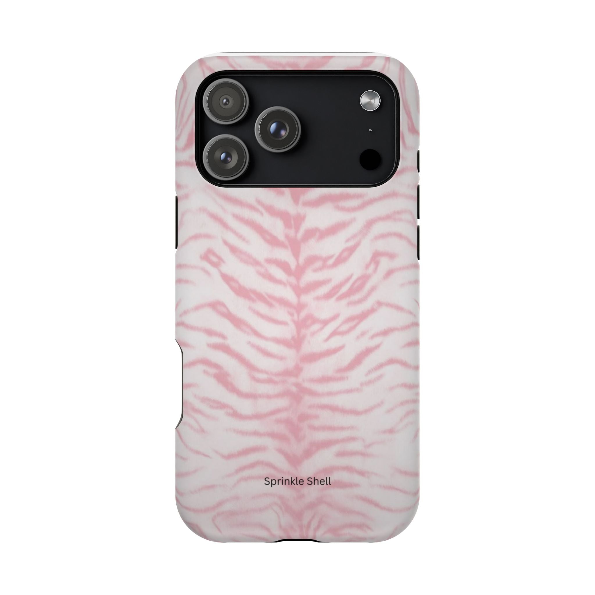 MagSafe Pink Zebra Print Iphone Case