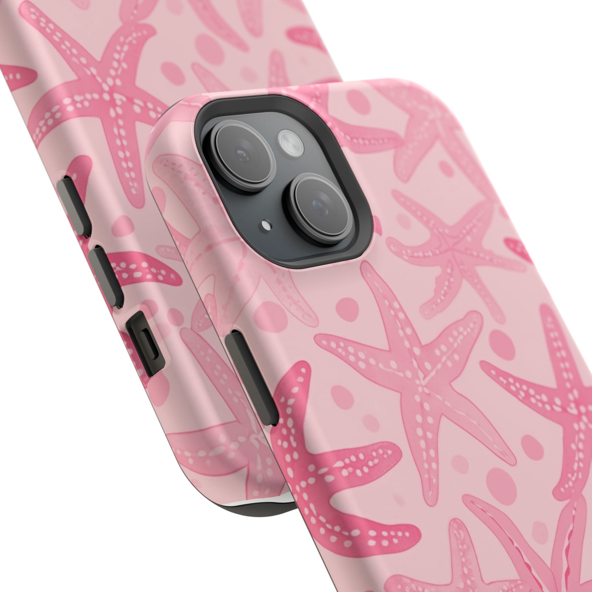 MagSafe Pink Starfish Iphone Case