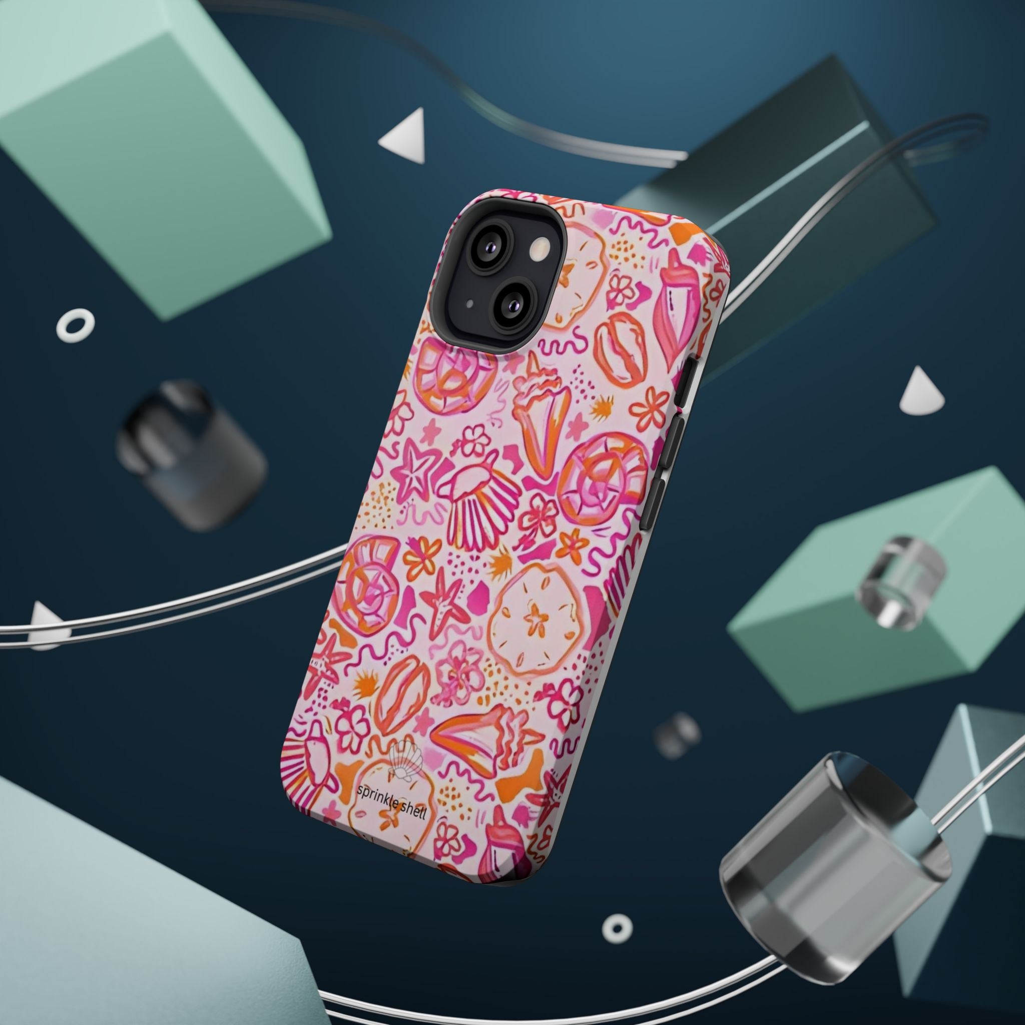 MagSafe Pink Clutter Iphone Case