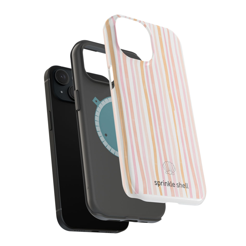 MagSafe Summer Stripes Iphone Case