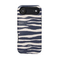 MagSafe Blue zebra print case