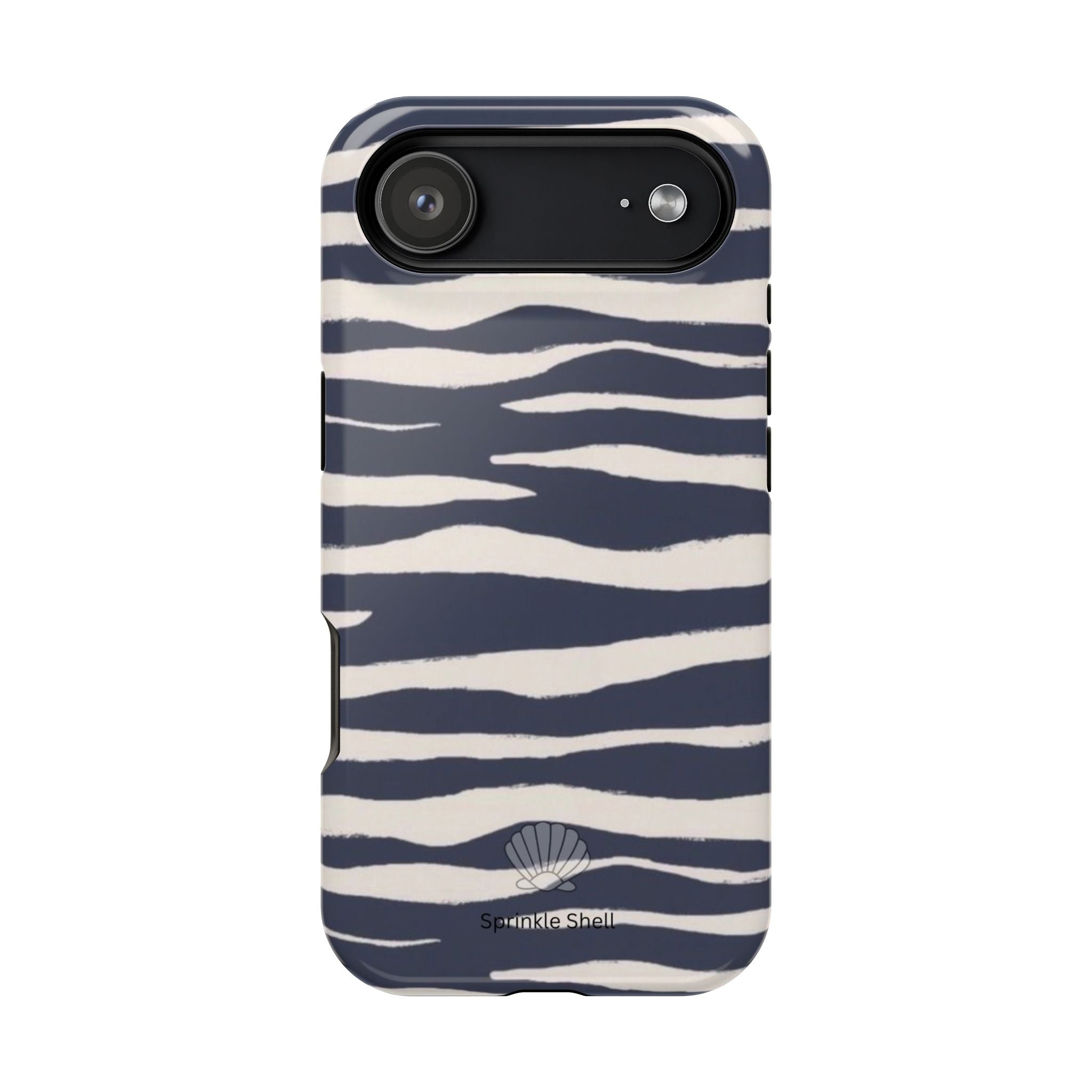 MagSafe Blue zebra print case