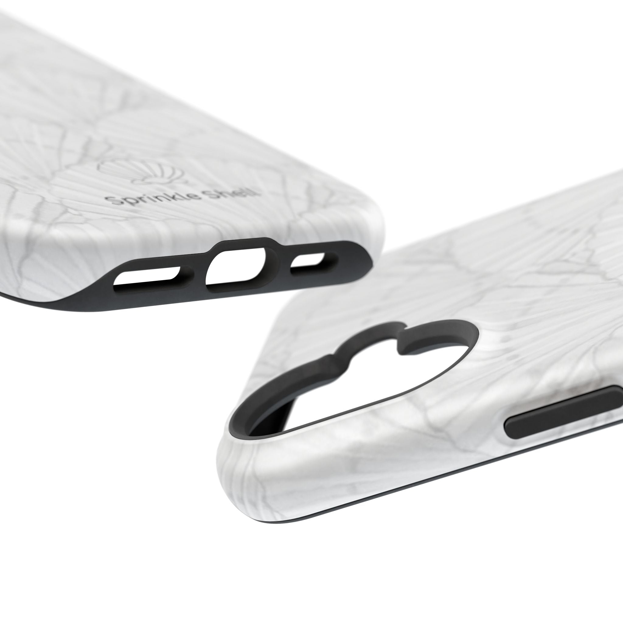 Shell-Pattern Magnetic Impact Phone Case — Protective Modular iPhone Cover