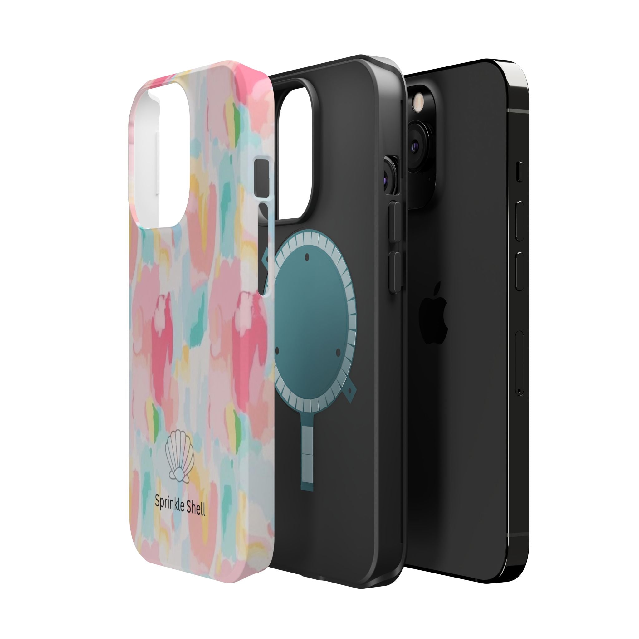 MagSafe cute colorful paint case