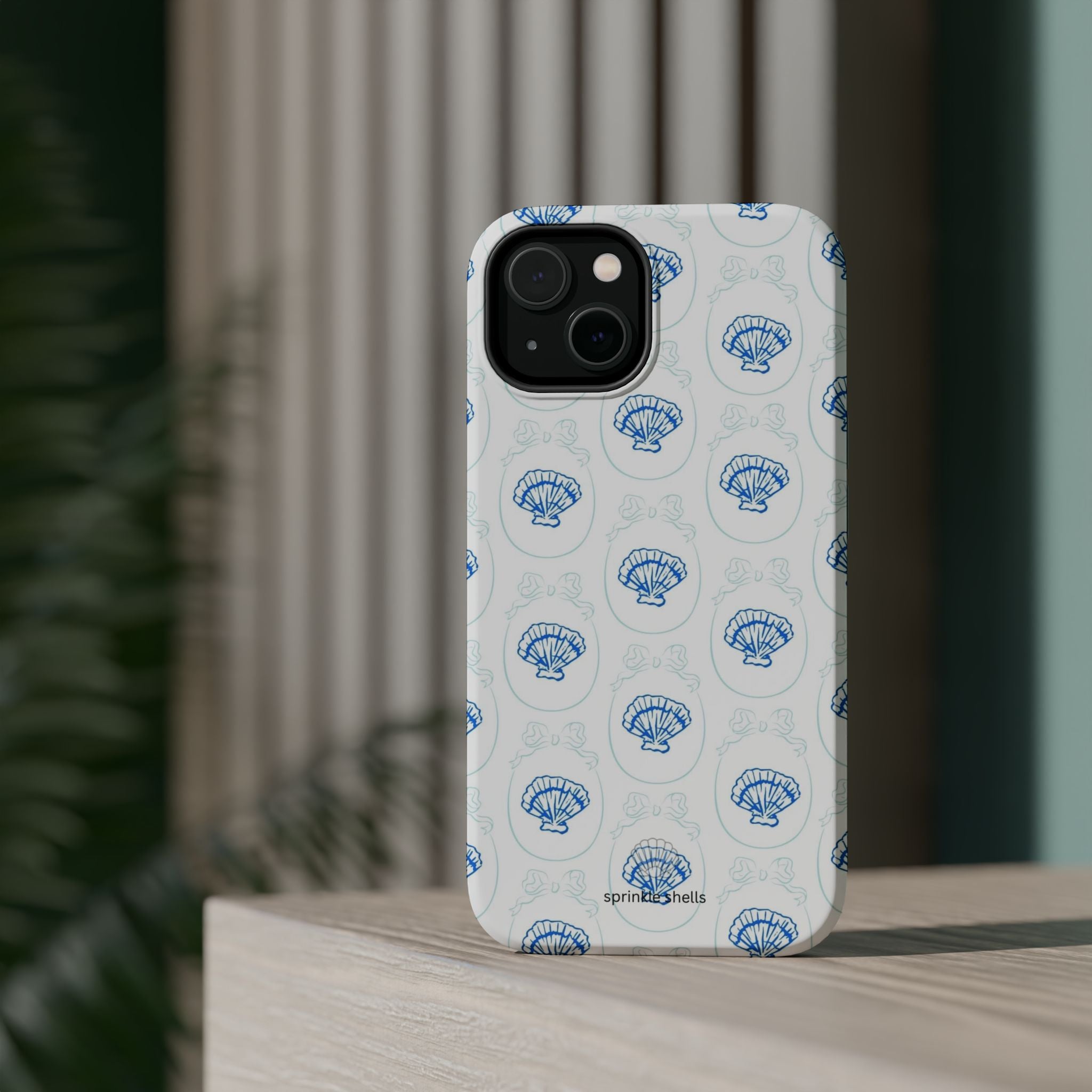 MagSafe Blue Shell iphone Case