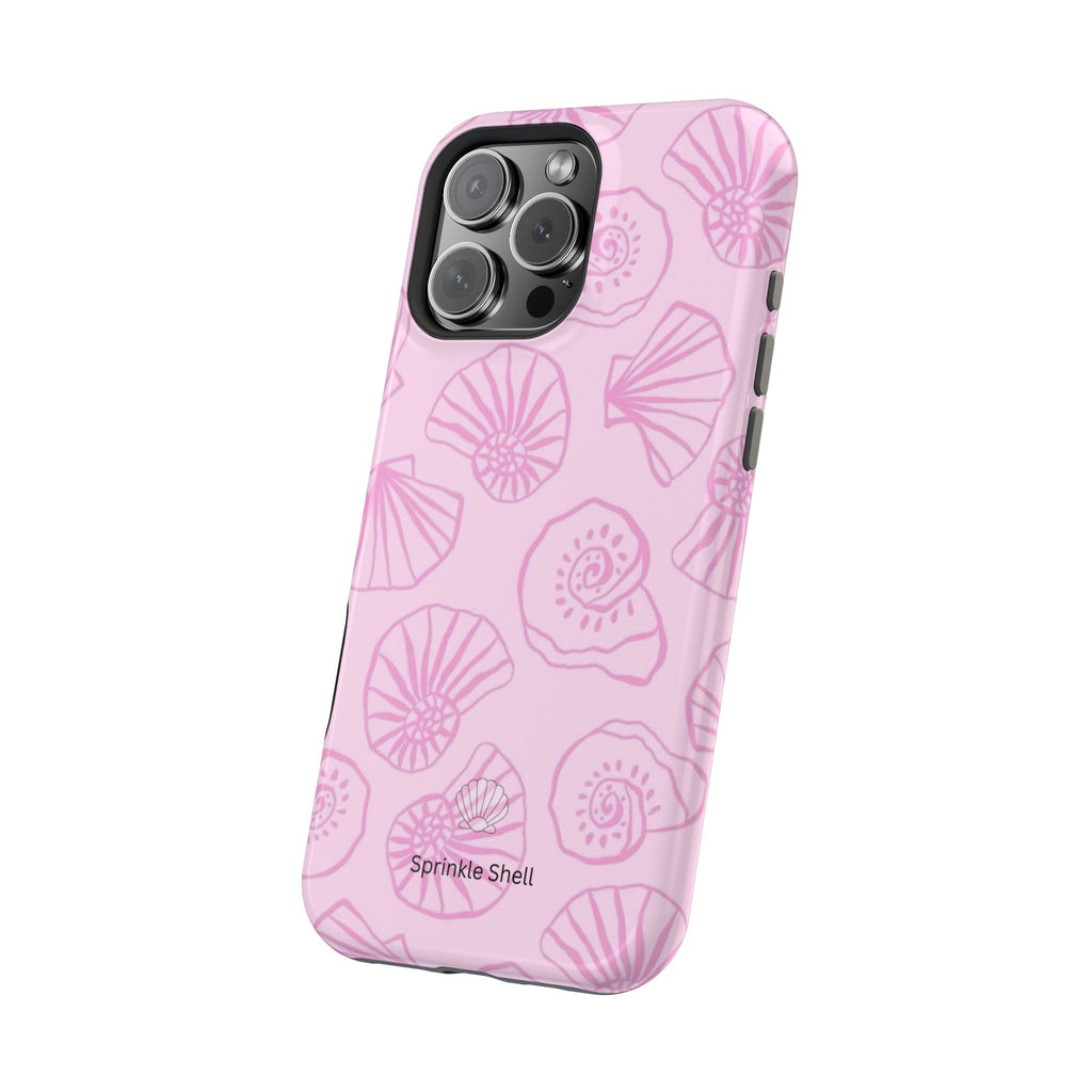 MagSafe pink shells case