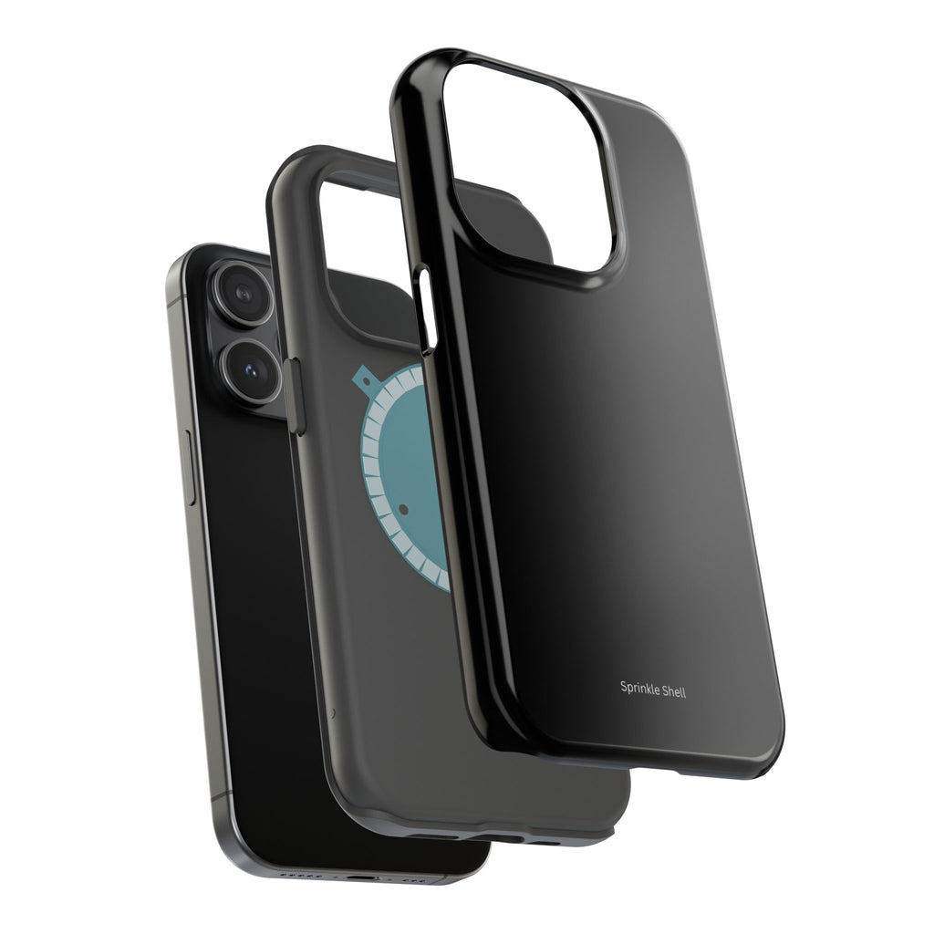 MagSafe Plain Black Iphone Case