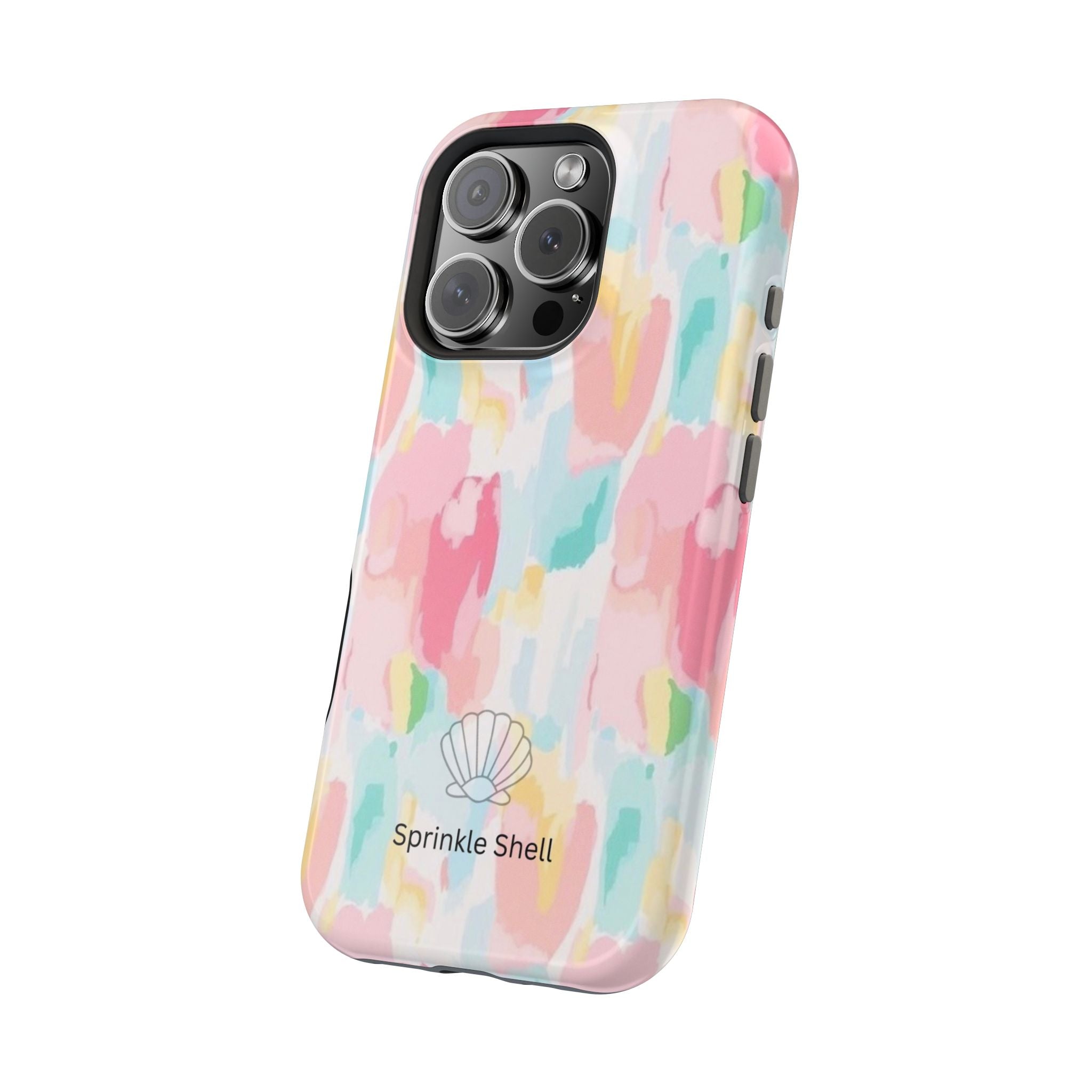 MagSafe cute colorful paint case