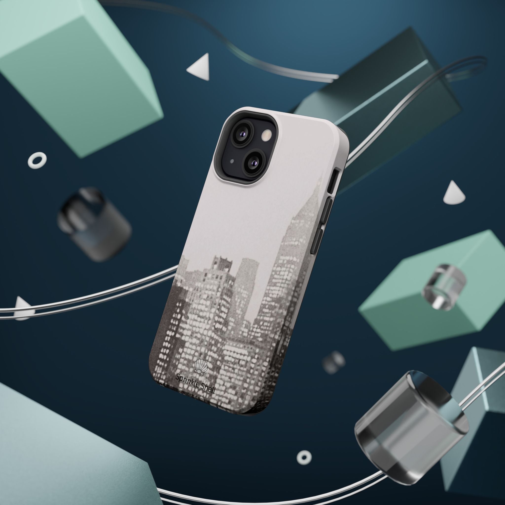 MagSafe city buildings case