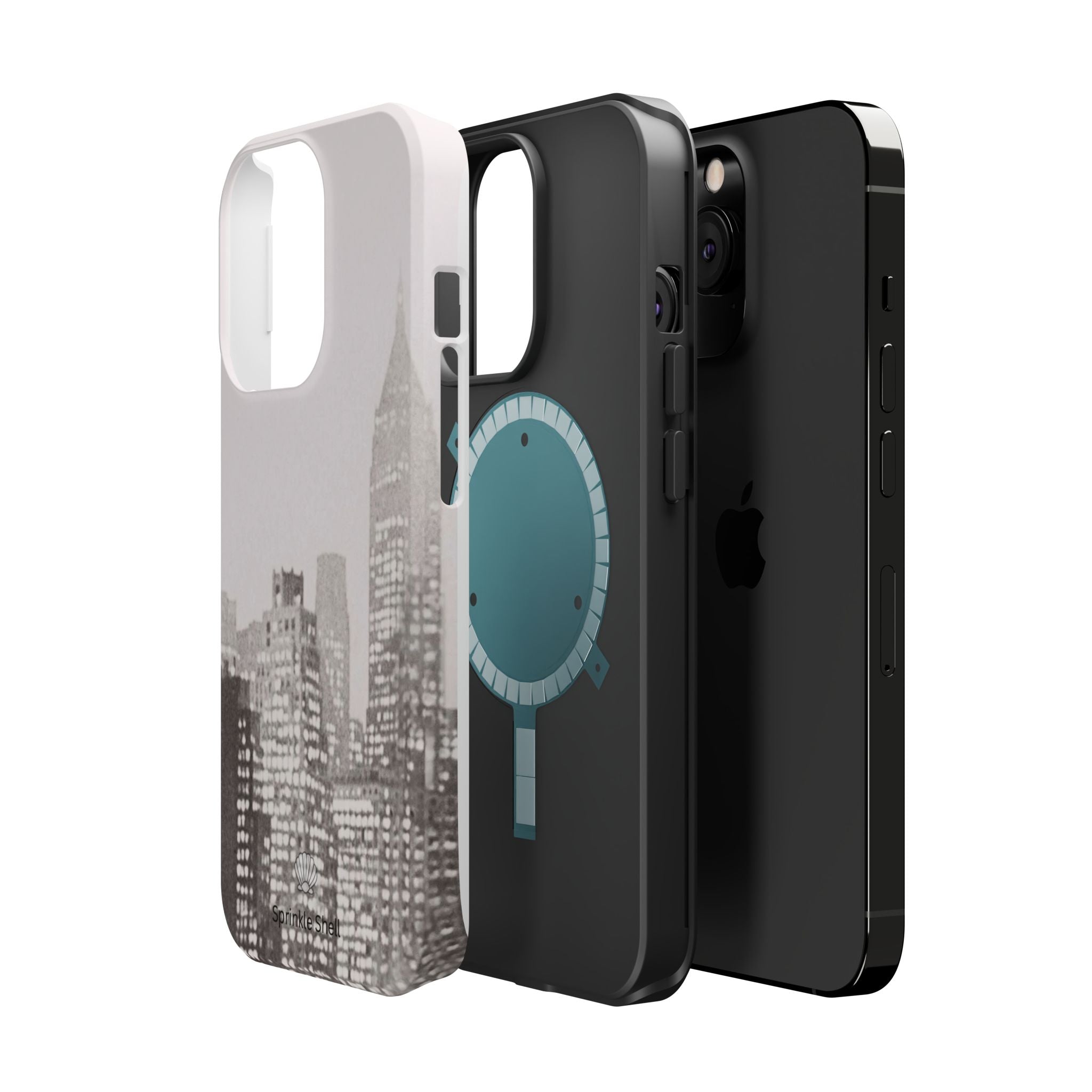 MagSafe city buildings case